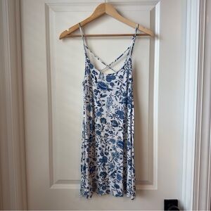 H&M Floral Patterned Jersey Dress